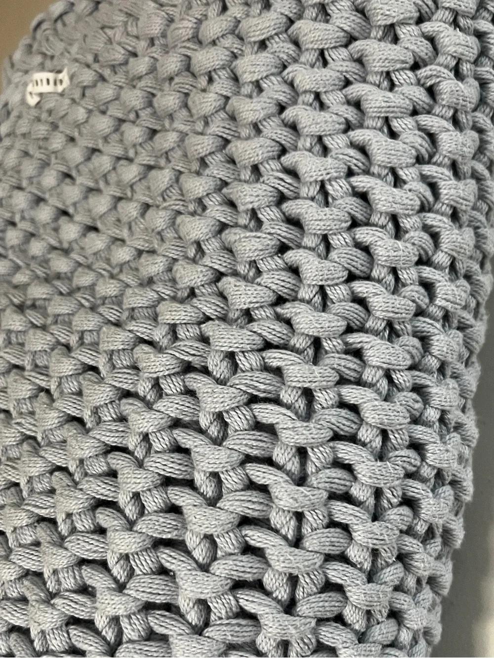 Pottery Barn Bayside Seed Stitch Throw in Chambray - Picture 6 of 6